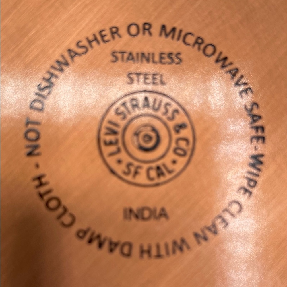 Levi Strauss & Co SF Copper Bar Set Ice Bucket Tongs Corkscrew Martini *READ* - Picture 7 of 16